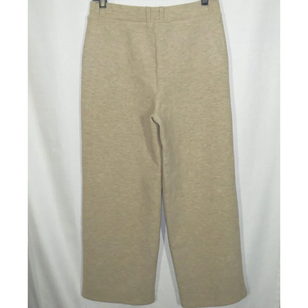 OGL FuzzLuxe Cozy Wool Blend High Waist Straight Leg Pull On Pants Size XL - Picture 10 of 10